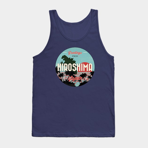 Greetings From Hiroshima Tank Top by Narwhal_Cunt